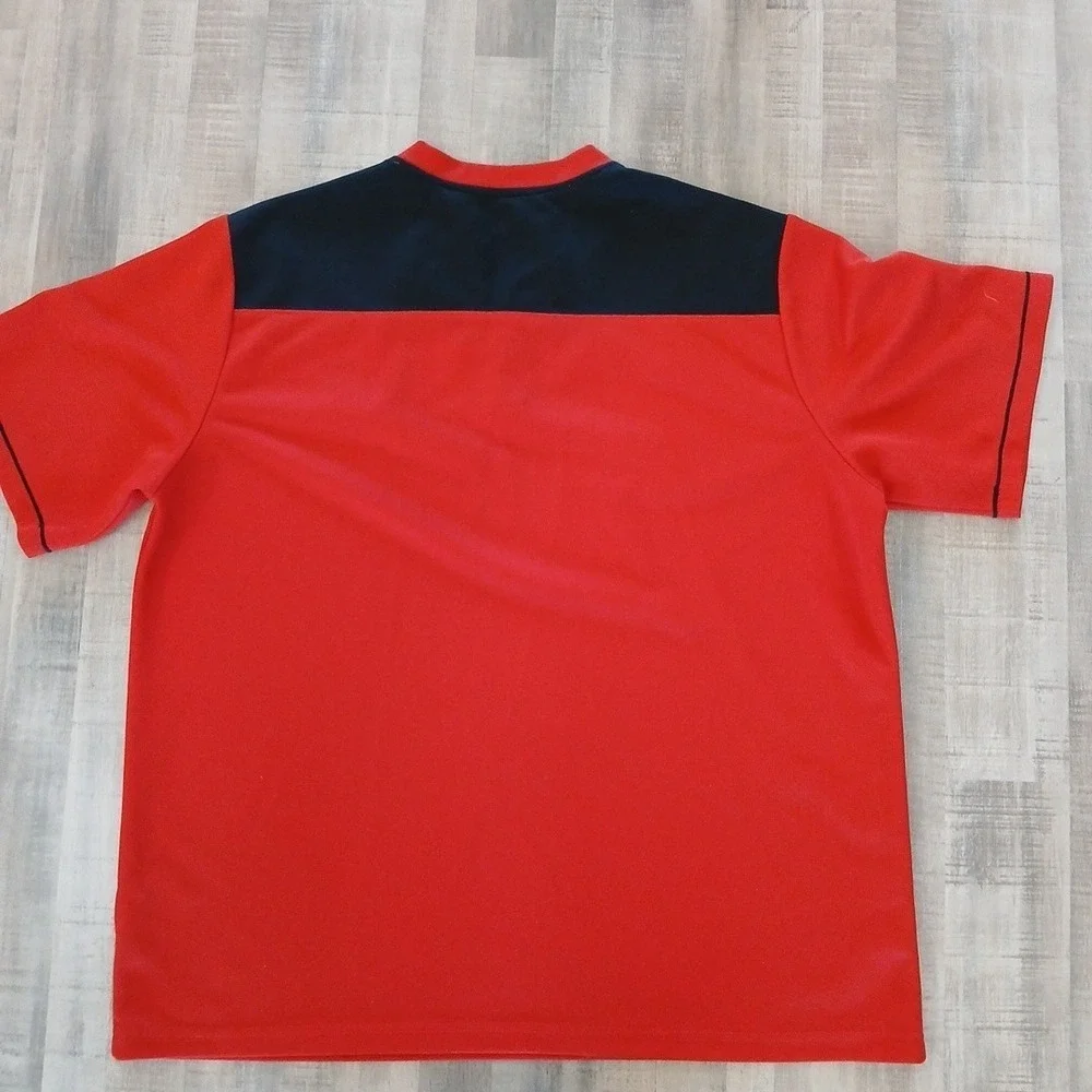 Cincinnati Reds Jersey Mens 2XL Red MLB Baseball Genuine Merchandise Red Black